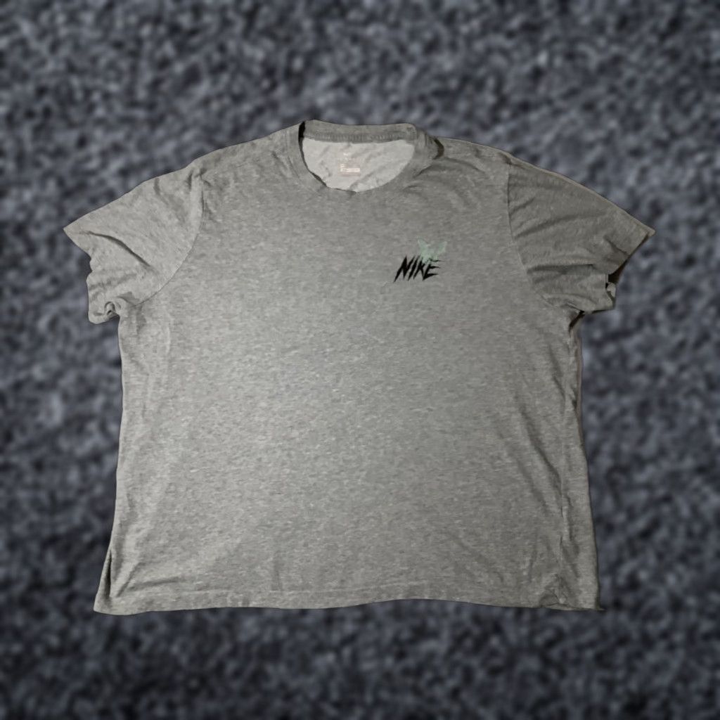 Nike Nike Shirt Mens 2XL Gray Dri-FIT Snake Graphic Swoosh Basketball Logo Tee Size US XXL / EU 58 / 5 - 1 Thumbnail