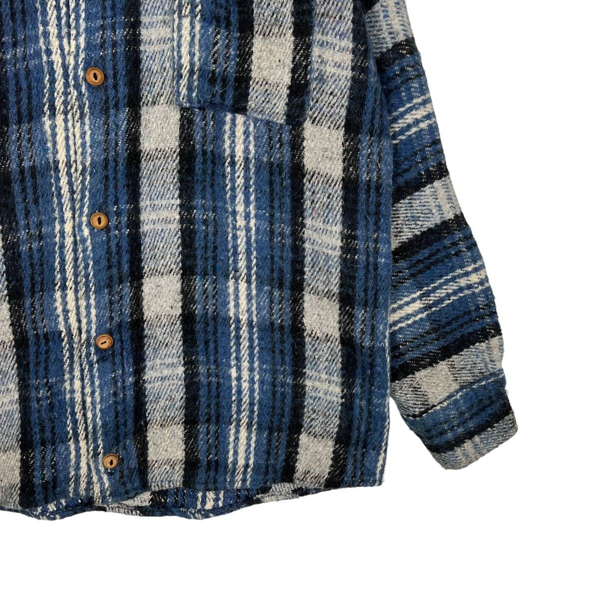 Vintage 🔥 VINTAGE PLAID WOOL JACKET Size US L / EU 52-54 / 3 - 8 Thumbnail