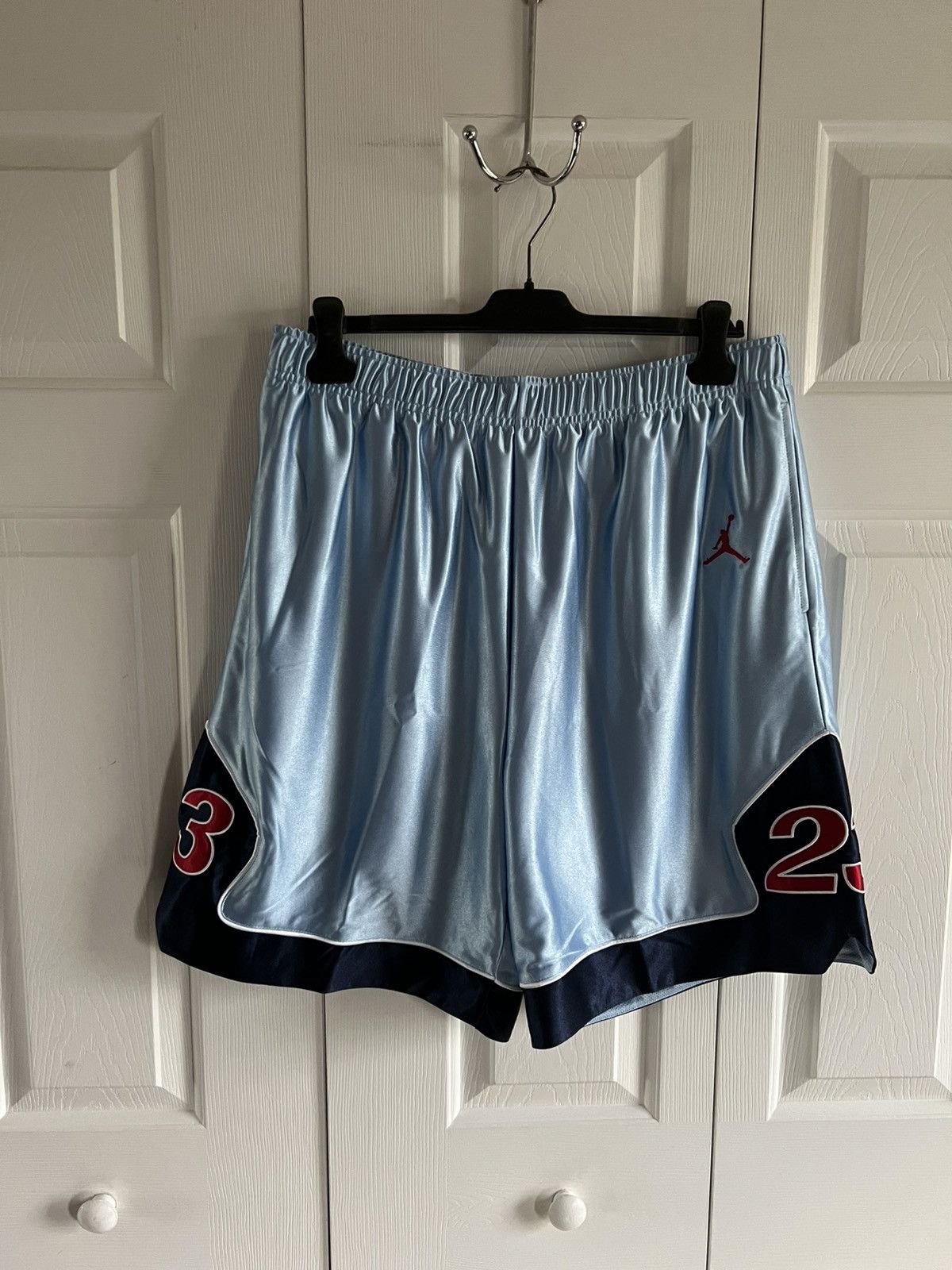 Supreme Supreme Jordan Basketball Shorts Blue size xl Size US 36 / EU 52 - 6 Thumbnail