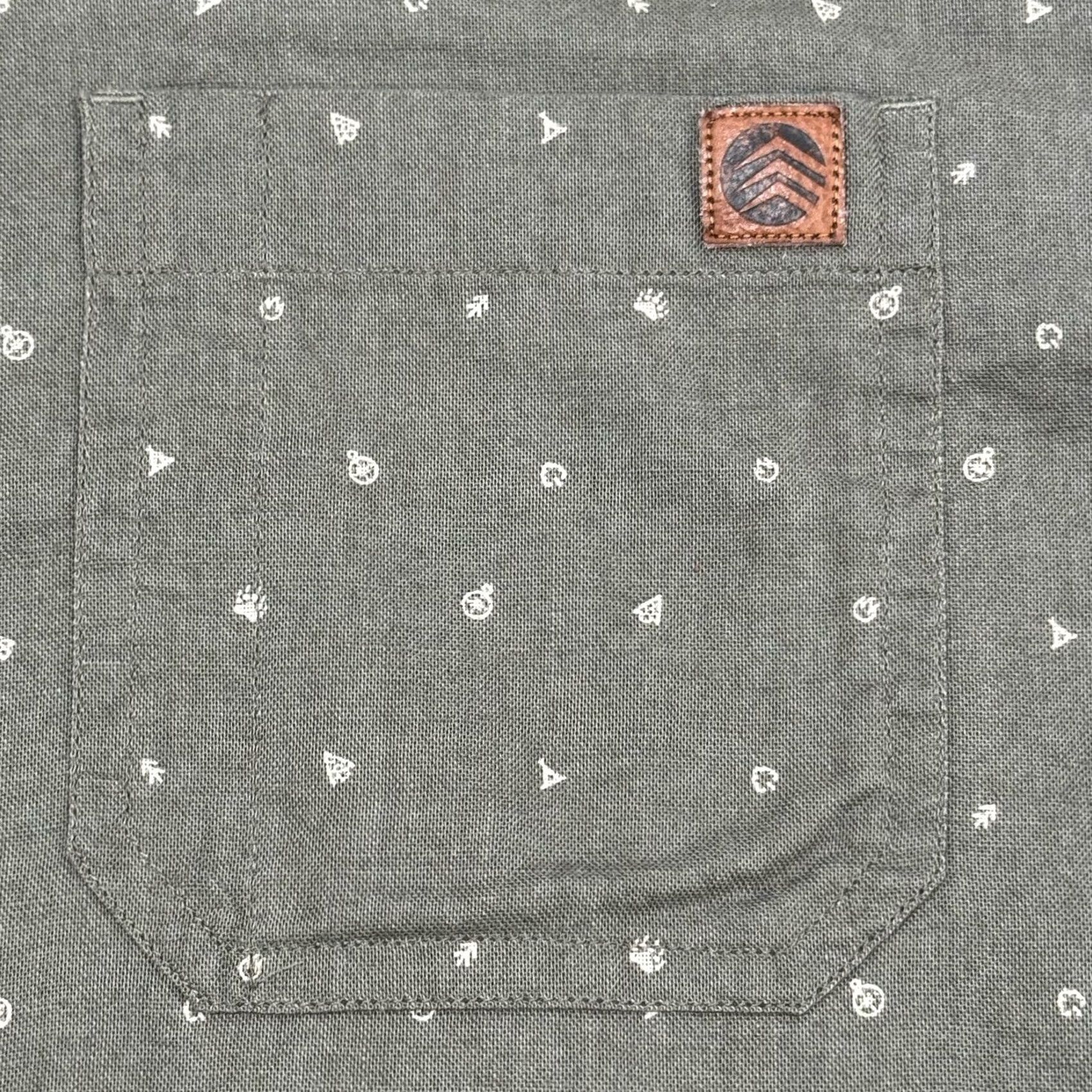 Vintage Solaris Button Shirt Men L Blue Animal Print Lightweight Breathable Cotton Knit Collared Long Sleeve Button-Up Pockets Fall Winter Vintage: No Size US L / EU 52-54 / 3 - 5 Thumbnail
