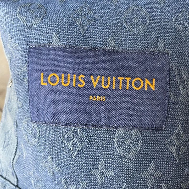 Louis Vuitton Louis Vuitton Monogram Denim Jacket-2505 Size US L / EU 52-54 / 3 - 2 Thumbnail