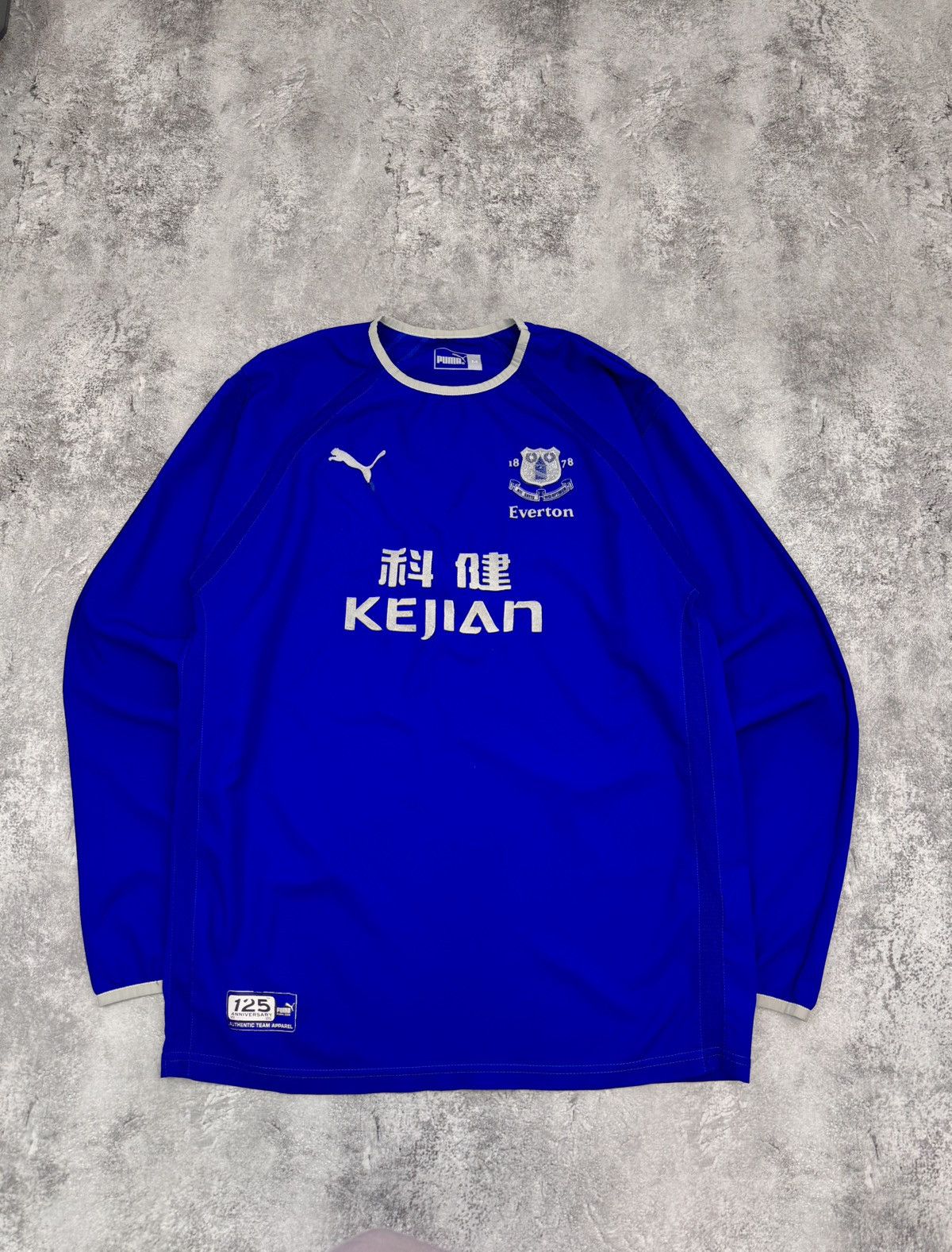 Puma Puma Everton FC 2003/2004 home Long Sleeve Shirt Blue Size M Size US M / EU 48-50 / 2 - 1 Thumbnail