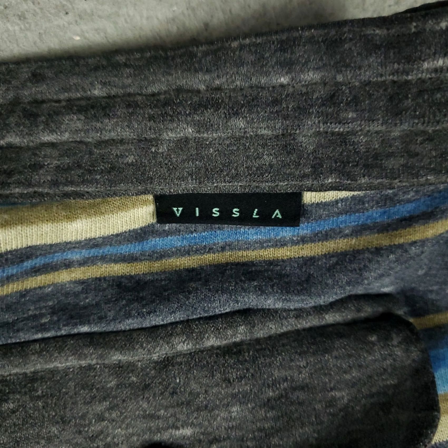 Vissla Vissla Mens Shorts Gray Striped Knit Board Swim Trunks 32 Bottom Size US 32 / EU 48 - 7 Thumbnail