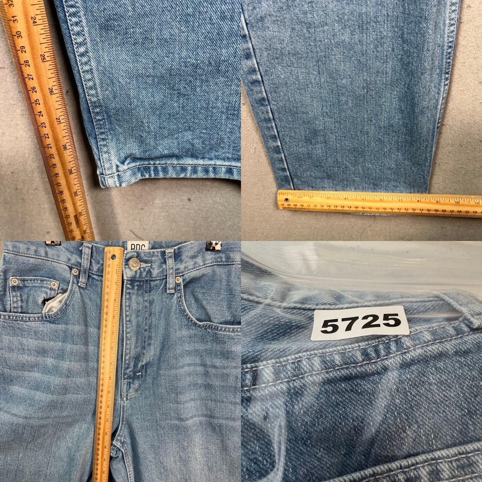 Urban Outfitters BDG Urban Outfitters Womens High-Rise Baggy Jeans Light Wash 30 Inseam 31 Inseam Blue Denim Cotton Straight Jeans Womens BDG Urban Outfitters Size 30" / US 8 / IT 44 - 8 Thumbnail
