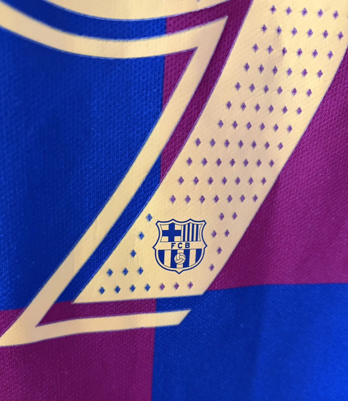 Barcelona nike 2019/2020 domowa Braithwaite — zdjęcie 3