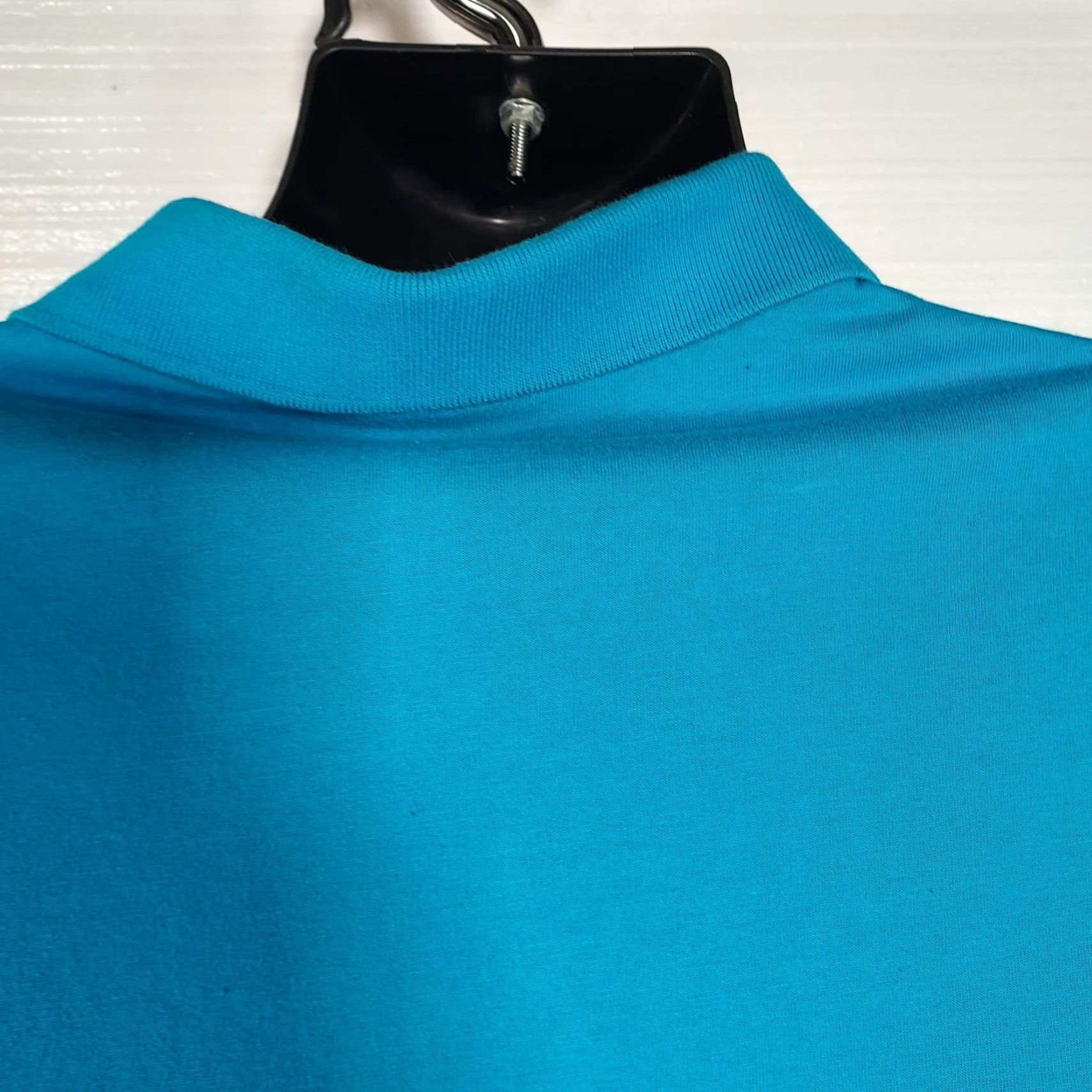 Vintage Saddlebred Shirt Polo Golf Light Blue XL Short Sleeve Mens Regular Blue 60% Cotton 40% Polyester Polo Shirt Size US XL / EU 56 / 4 - 5 Thumbnail