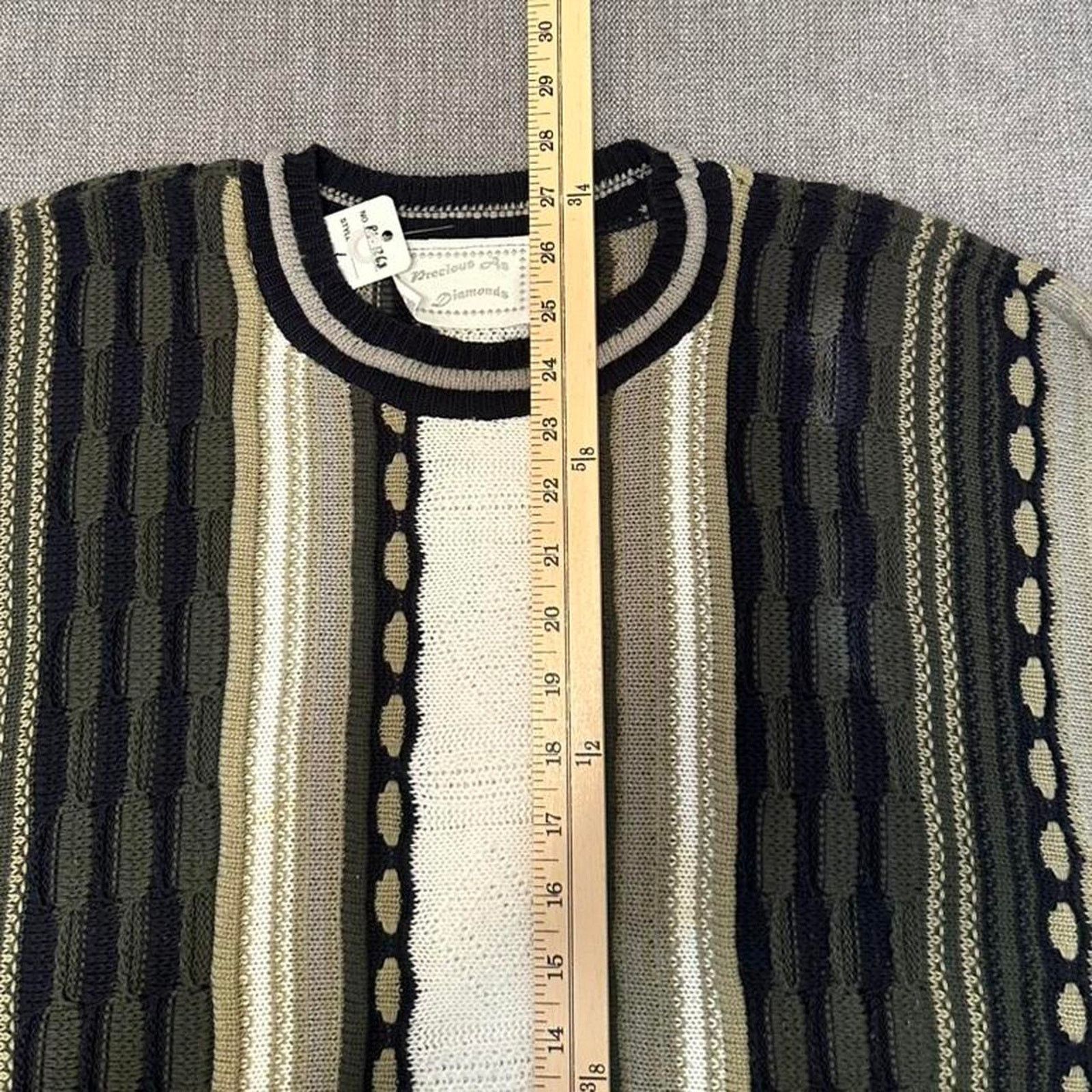 Vintage Vintage 3D Knit sweater Size US M / EU 48-50 / 2 - 5 Thumbnail
