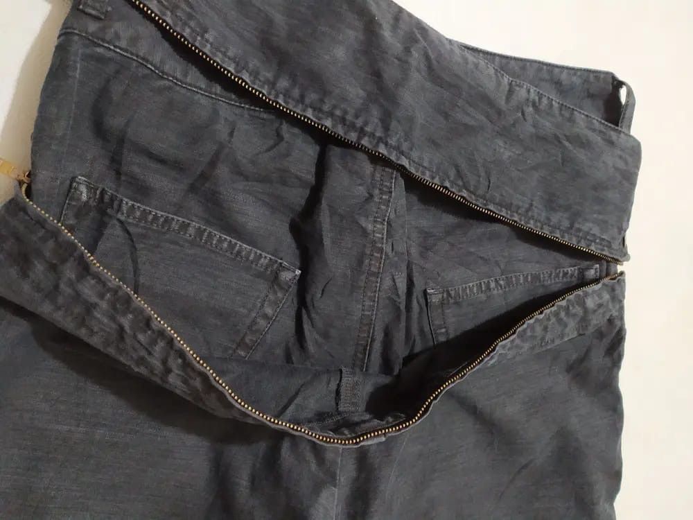 Japanese Brand Jelly Garcia Japan Heavy Layered Design Pants Size US 29 - 5 Thumbnail