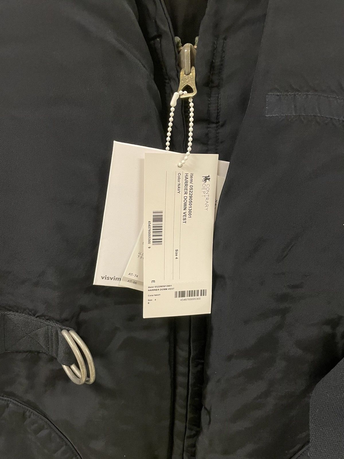 Visvim Navy Visvim Harrier Puffer Down Vest XL / 4 Size US XL / EU 56 / 4 - 4 Thumbnail