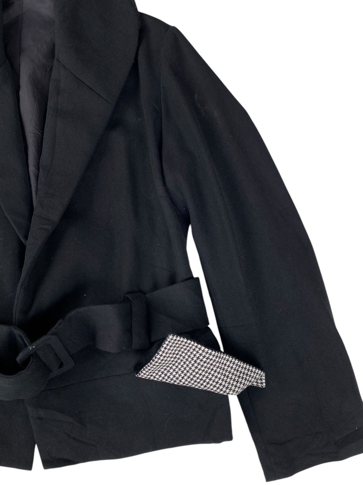 Yohji Yamamoto Yohji Yamamoto Laine Wool Jacket Size M / US 6-8 / IT 42-44 - 4 Thumbnail