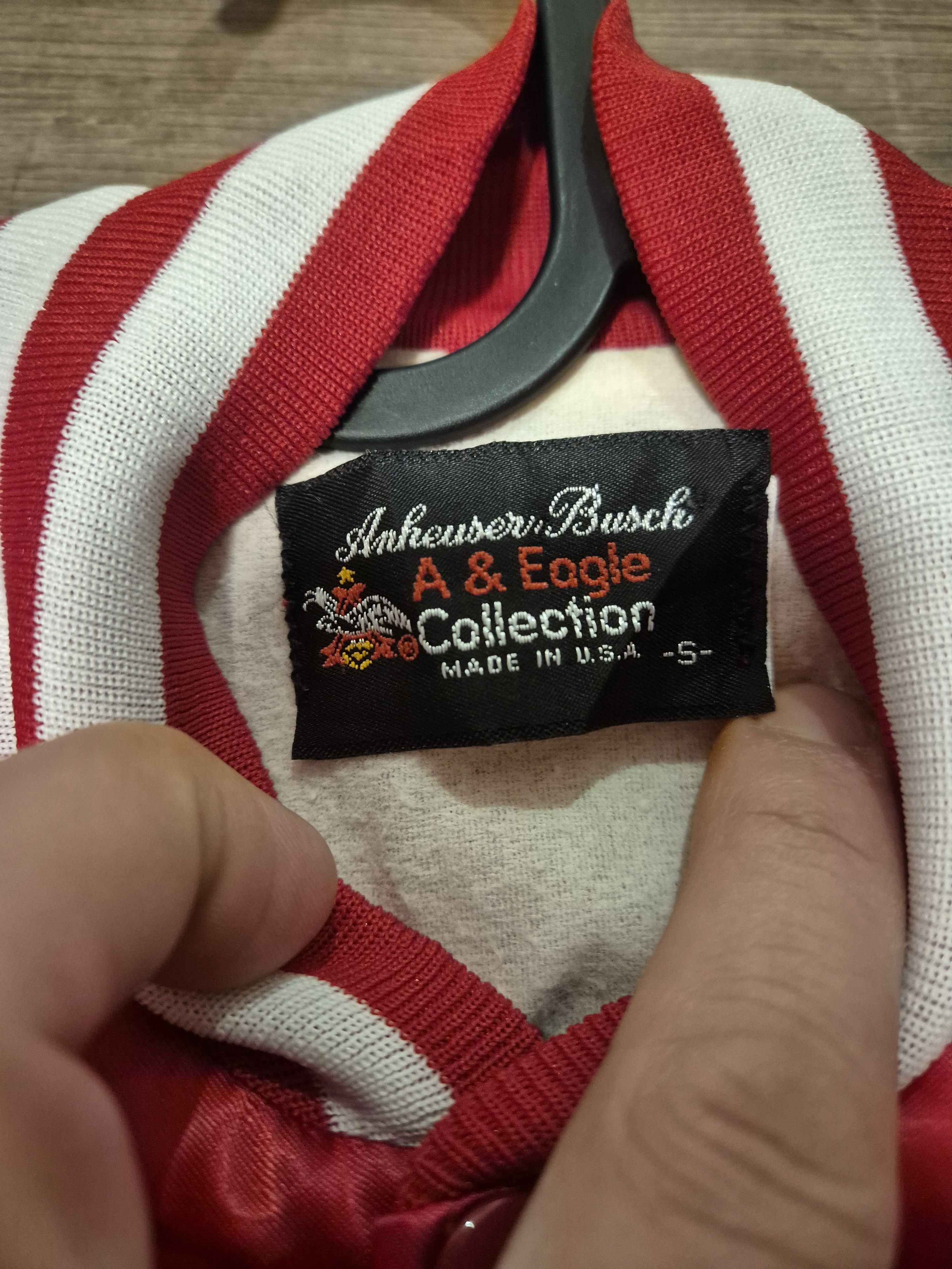 Budweiser 80' Budweiser beer Usa Varsity Baseball jackek Size S / US 4 / IT 40 - 5 Thumbnail