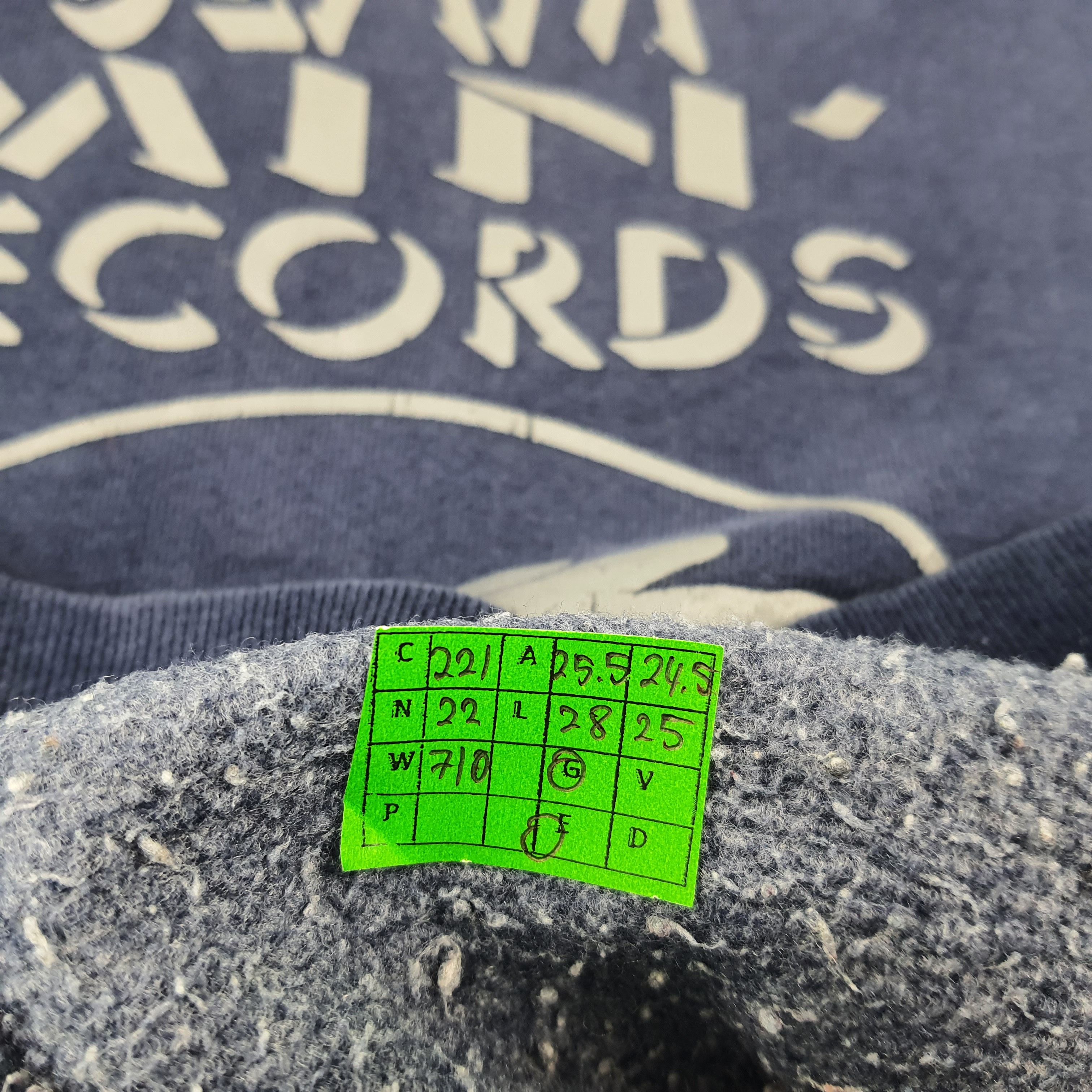 Vintage Vintage Slammin' Records New York Sweatshirt C221N22 Size US XL / EU 56 / 4 - 8 Thumbnail