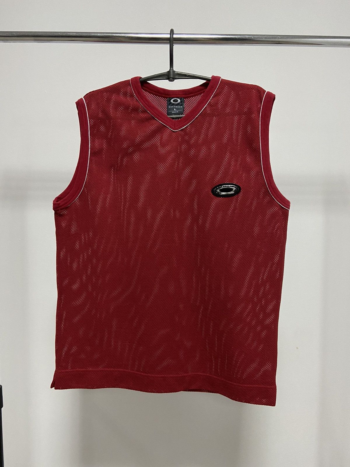 Oakley × Vintage Oakley Tank top sleeveless vest Mesh Vintage Small Logo Size US L / EU 52-54 / 3 - 1 Thumbnail