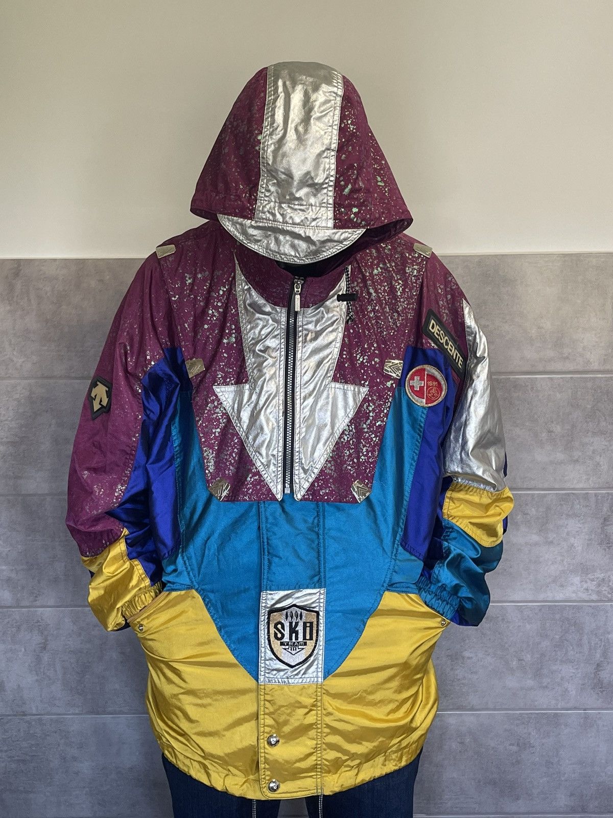 Vintage Retro Descente Ski purchases Jacket