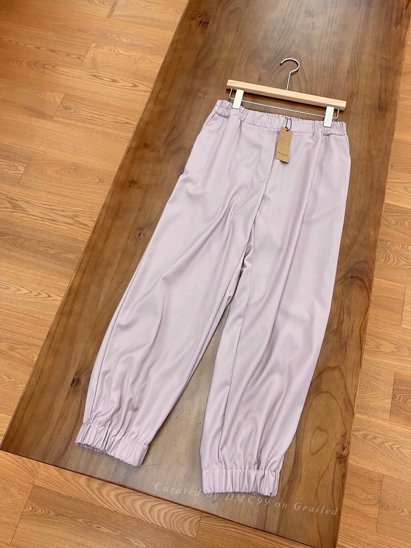 Other Nathalie Light Purple Elastic Waist Joggers Size 28" / US 6 / IT 42 - 1 Thumbnail