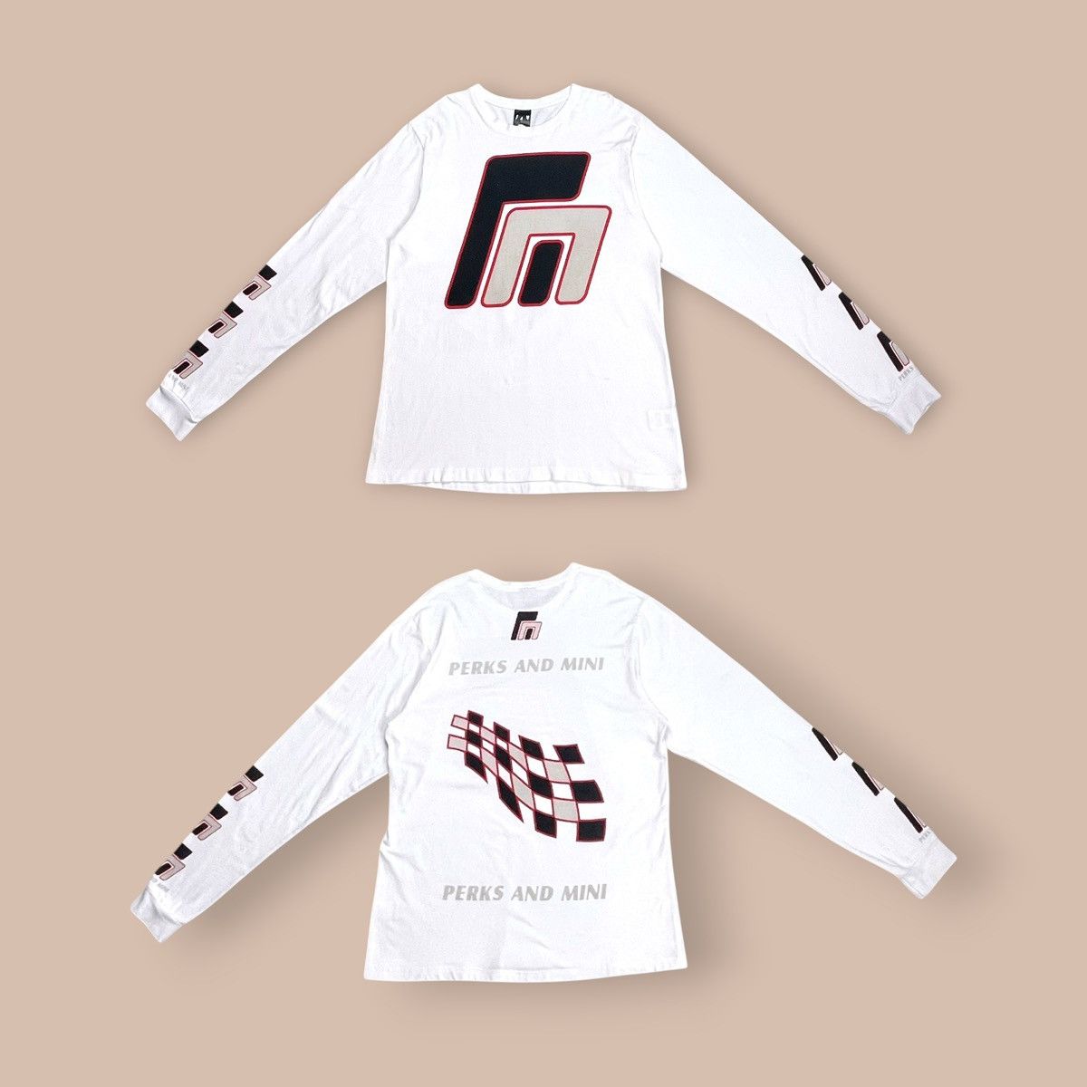 Perks And Mini PERKS and MINI L/S Tee Size US L / EU 52-54 / 3 - 1 Thumbnail