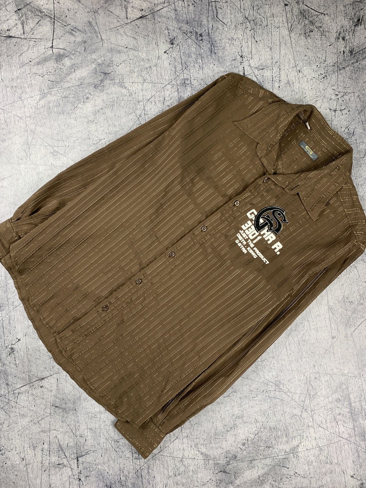 G-Star Vintage G-Star Raw Graphic Shirt Buttons-Up 90s Size US XXL / EU 58 / 5 - 1 Thumbnail
