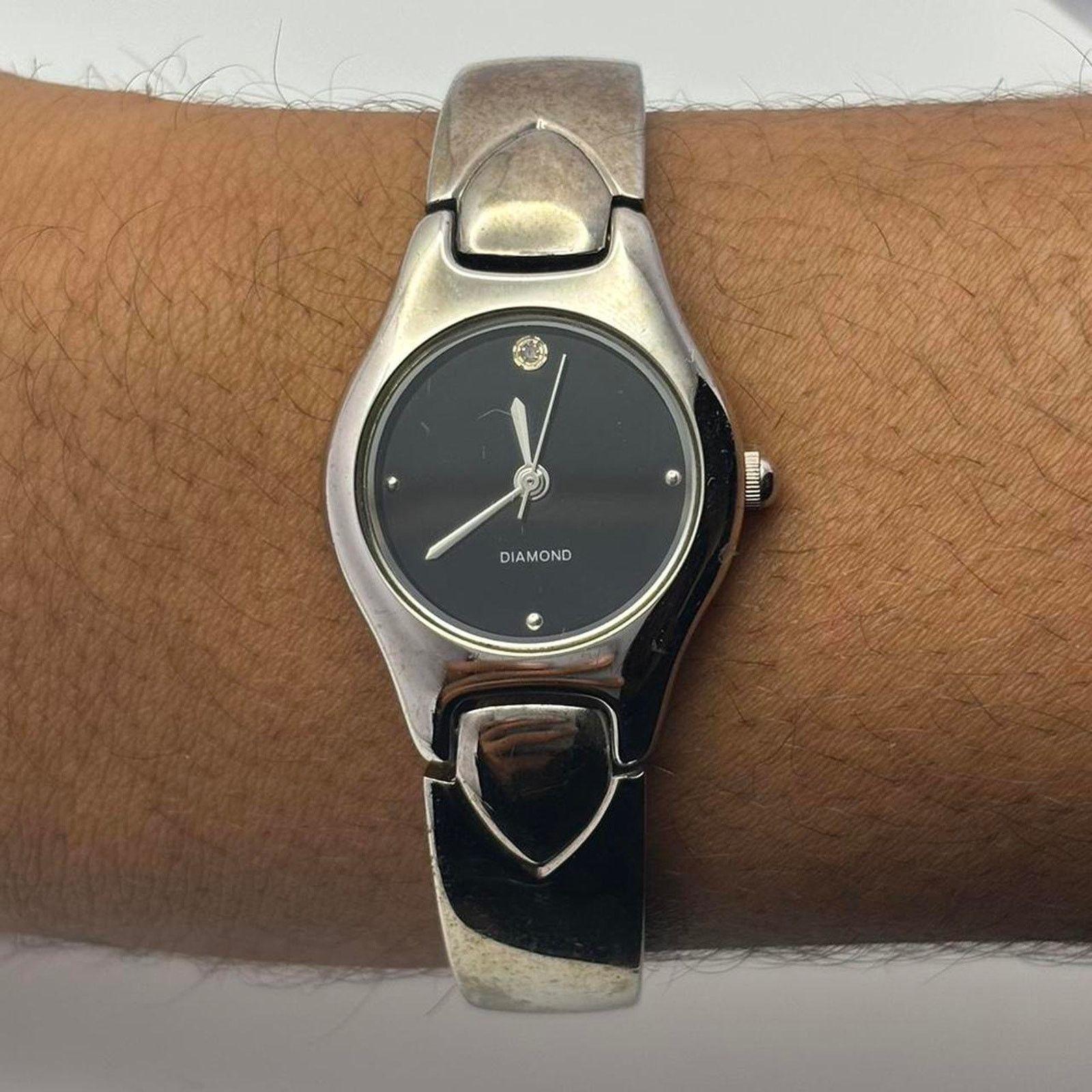 Other Vintage Silver & Black Timepiece Size ONE SIZE - 1 Thumbnail