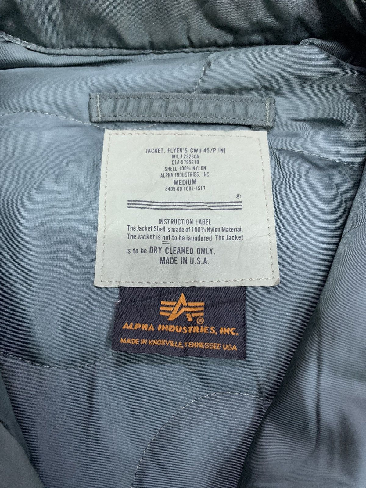 Alpha Industries Rare Vintage 90's Alpha Industries Bomber Jacket Made in USA Size US M / EU 48-50 / 2 - 6 Thumbnail