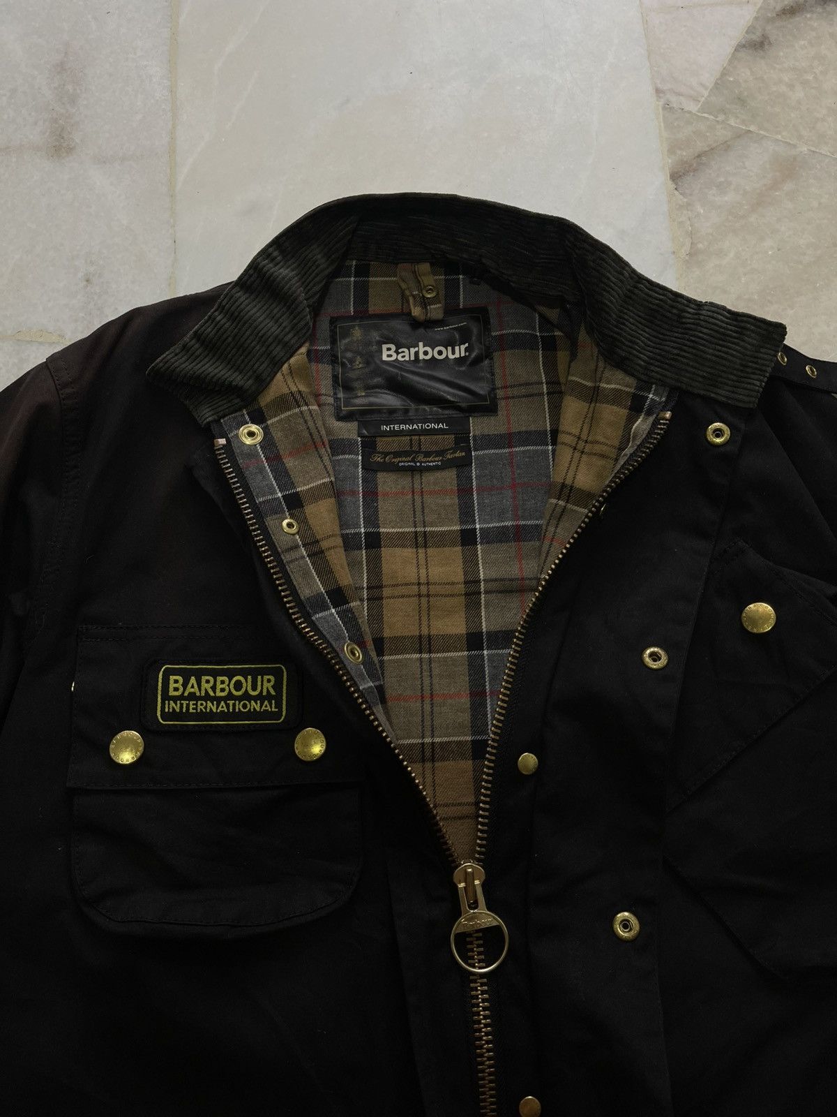 Barbour Barbour International Wax Multipocket Jacket Size US M / EU 48-50 / 2 - 6 Thumbnail