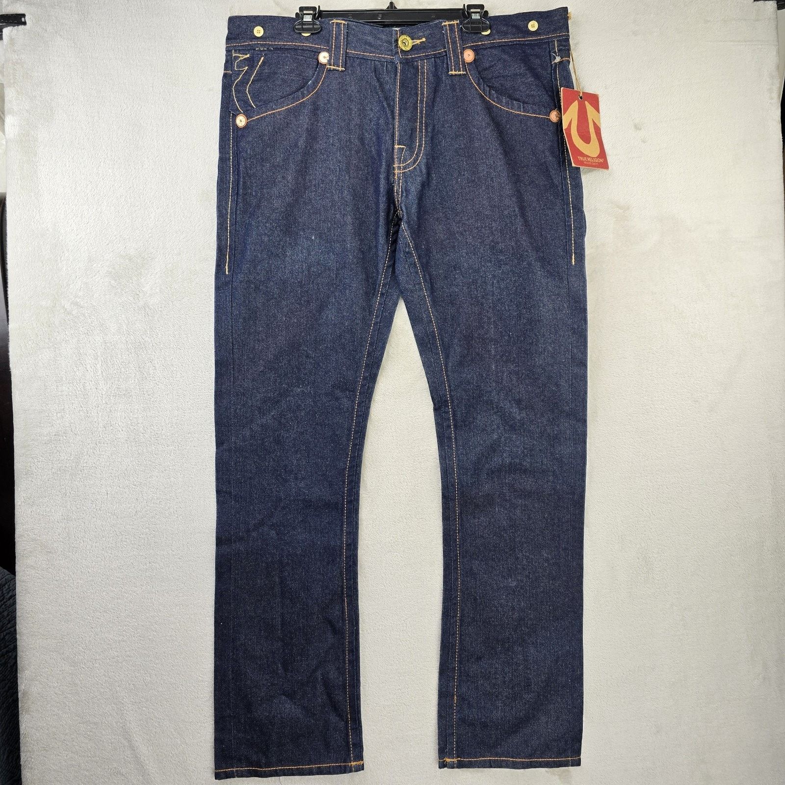 True Religion True Religion Jeans 38 Fits 42x34 Limited Edition 0001-1510 Size US 38 / EU 54 - 2 Thumbnail