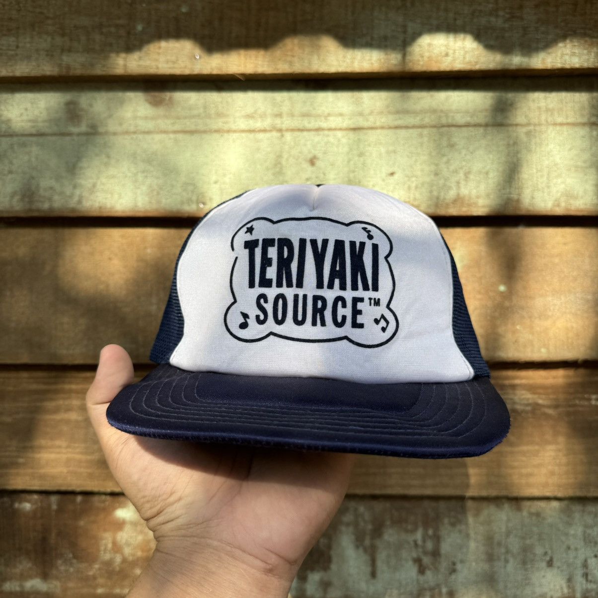 Bape Vintage Teriyaki Boyz Source Bape Mesh Trucker Cap Size ONE SIZE - 6 Thumbnail