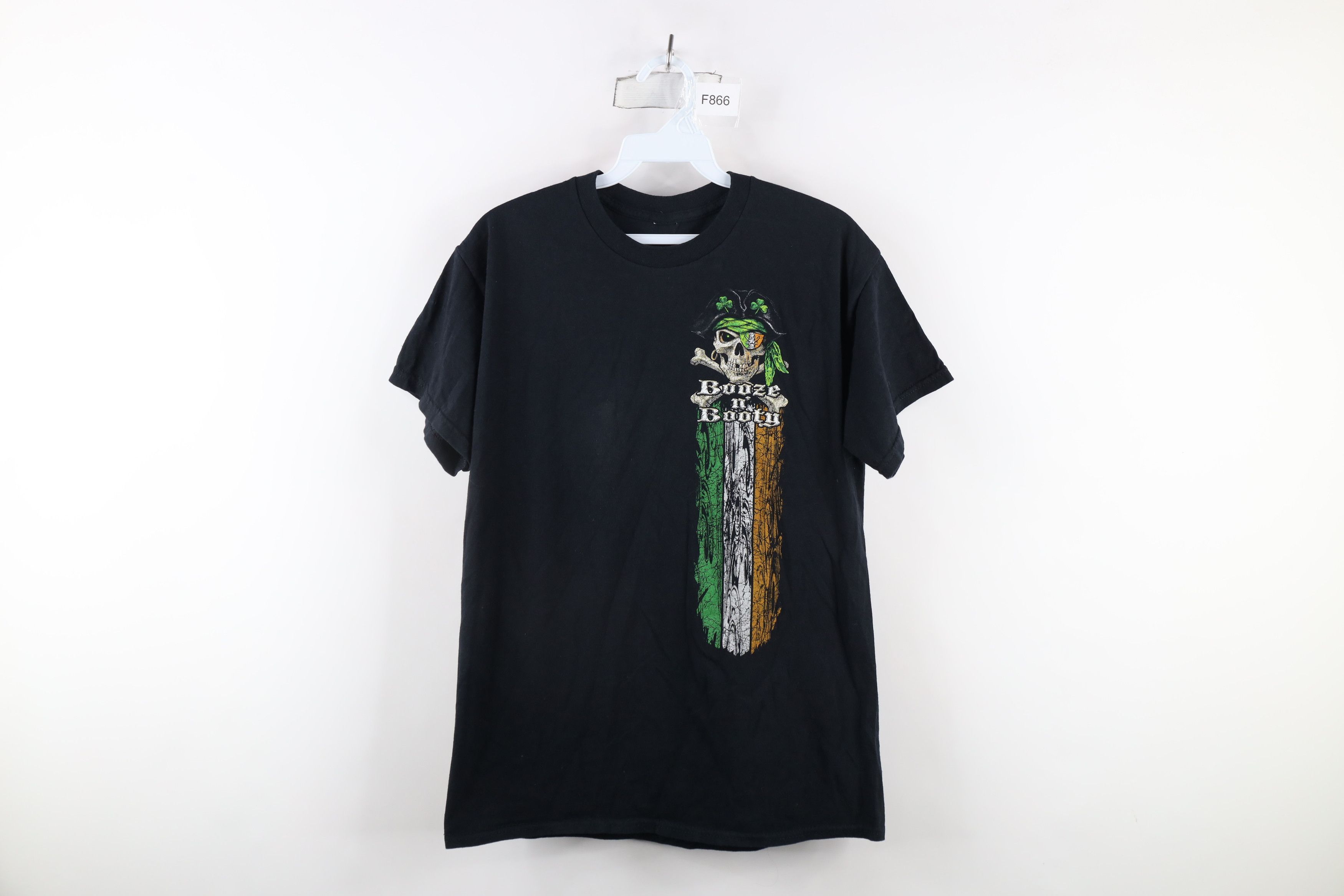 Vintage Vintage Y2K Streetwear St Patricks Day Booze N Booty T-Shirt Size US M / EU 48-50 / 2 - 1 Thumbnail