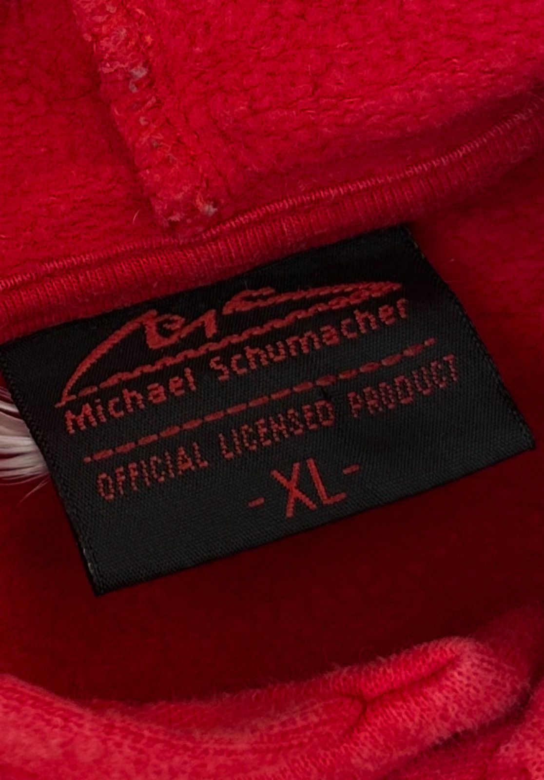 Formula 1 × Vintage Vintage Ferrari Michael Schumacher Racing Red Hoodie Size US M / EU 48-50 / 2 - 19 Thumbnail