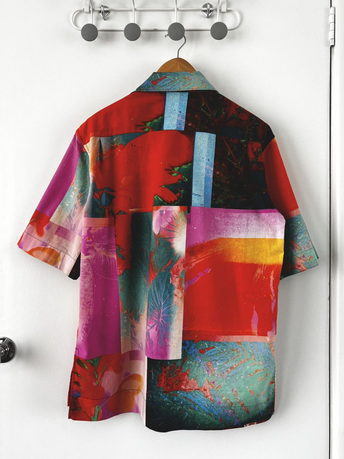 Acne Studios Abstract botanical print shirt Size US S / EU 44-46 / 1 - 2 Thumbnail