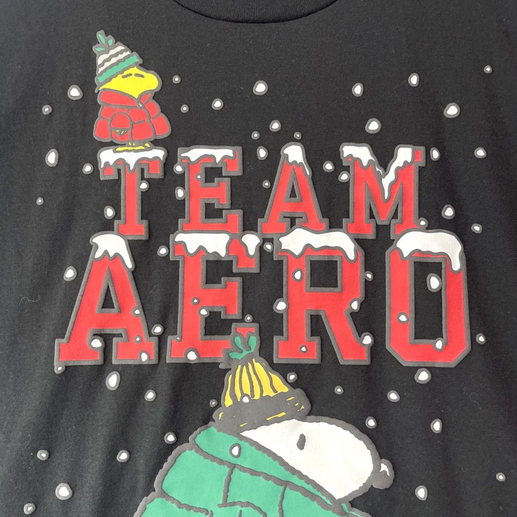 Aeropostale Snoopy Shirt Mens Large Peanuts Woodstock Aeropostale Holidays Christmas Adult Size US L / EU 52-54 / 3 - 5 Thumbnail