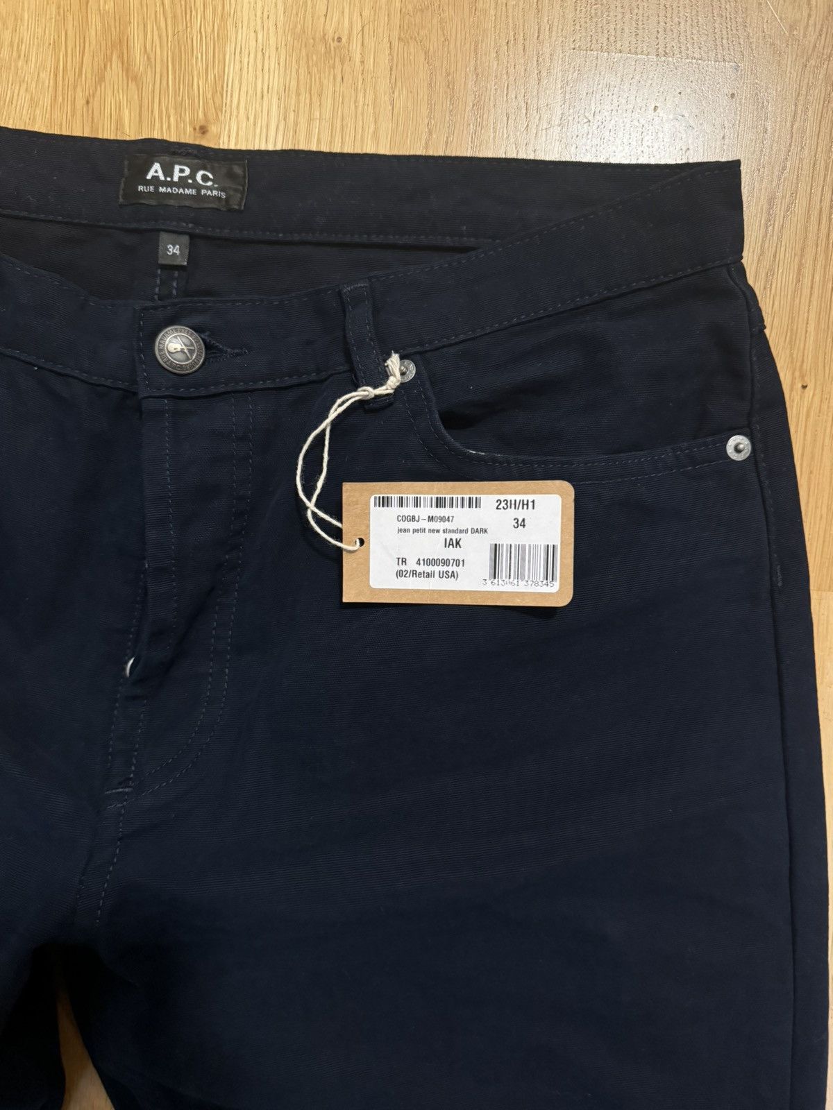 A.P.C. APC Petite New Standard Jeans Size US 34 / EU 50 - 2 Thumbnail