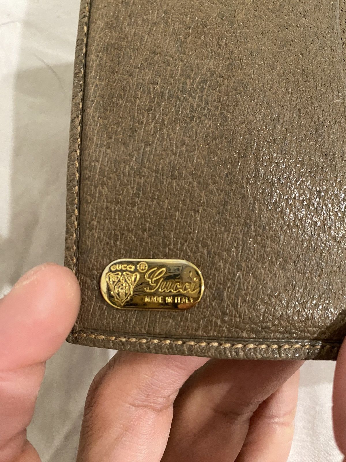 Gucci × Vintage Vintage Gucci Clip Fold Wallet Size ONE SIZE - 3 Thumbnail