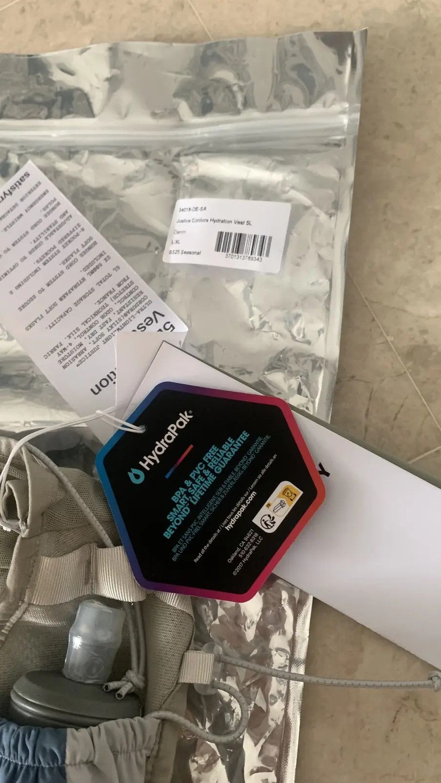 Satisfy Satisfy Running Limited Edition Patchwork Hydration Vest Size US XL / EU 56 / 4 - 5 Thumbnail