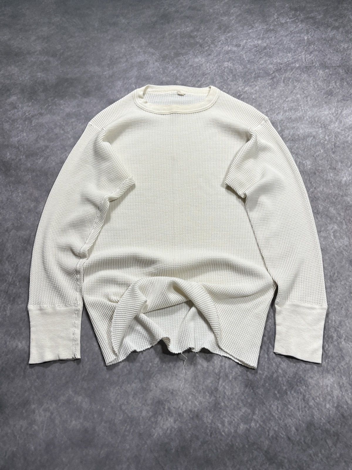 Vintage 1970s Thermal True Vintage Fruit of the Loom Blank Waffle Size US S / EU 44-46 / 1 - 16 Thumbnail