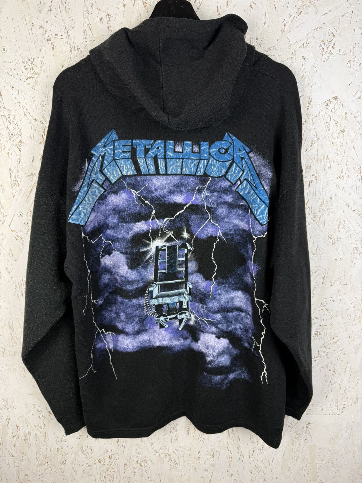Band Tees 90s Vintage Metallica Empire Bootleg Metal Band Hoodie Black Size US XL / EU 56 / 4 - 4 Thumbnail