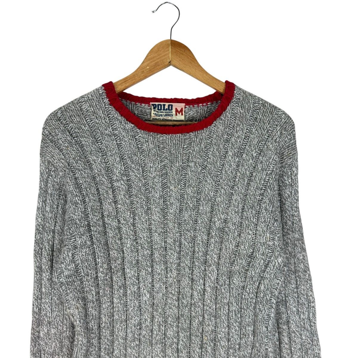 Polo Ralph Lauren ☀️POLO RALPH LAUREN AW1991 KNITWEAR SWEATER Size US M / EU 48-50 / 2 - 2 Thumbnail