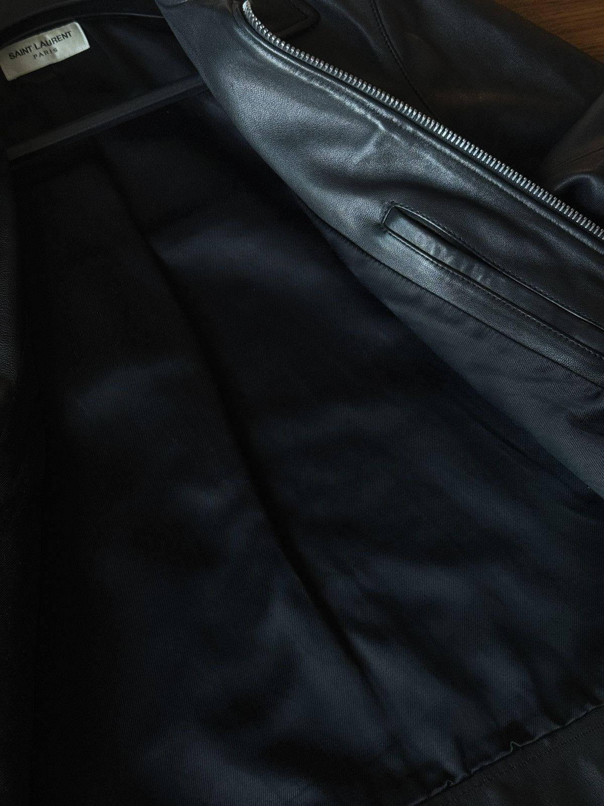 Saint Laurent Paris Saint Laurent Paris FW13 Cafe Racer leather jacket Size US S / EU 44-46 / 1 - 13 Thumbnail