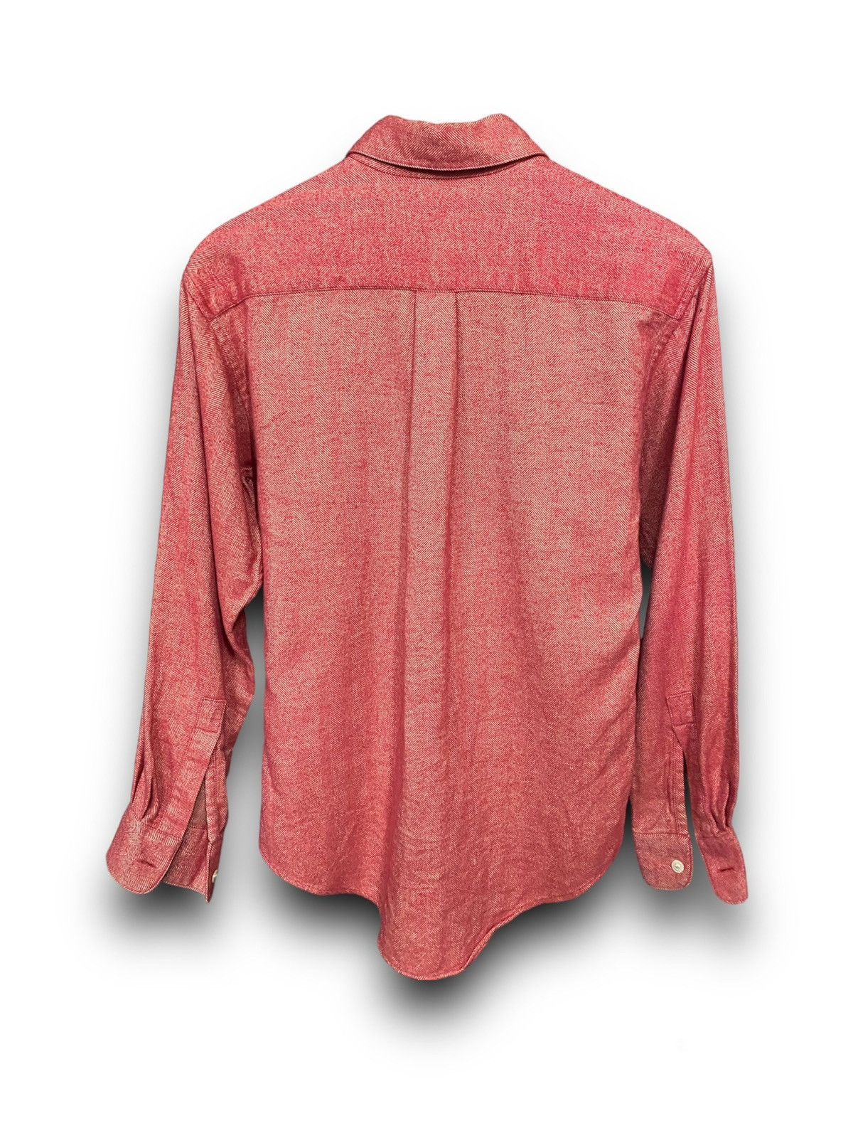 Issey Miyake ISSEY MIYAKE Button Up Long Sleeve Shirt Red Size US M / EU 48-50 / 2 - 2 Thumbnail