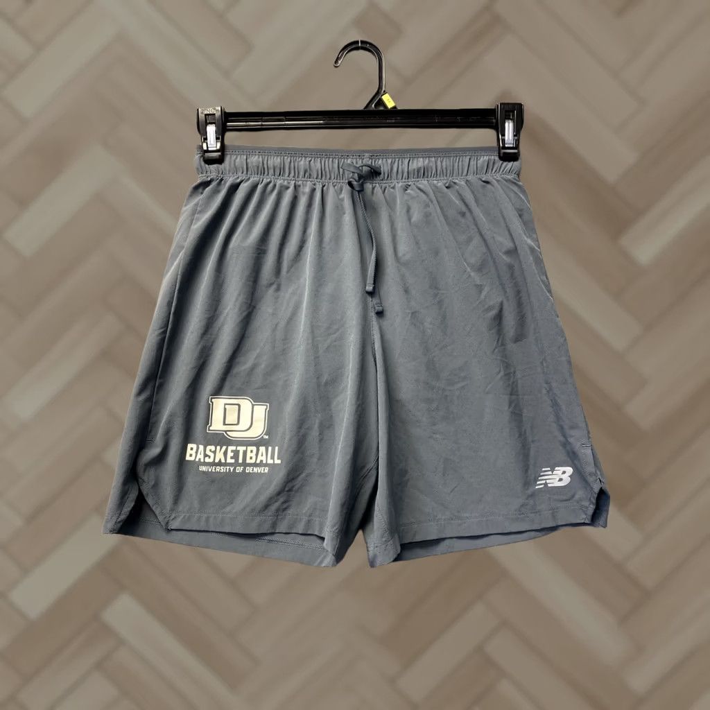 New Balance New Balance Mens S Gray Sports Brief Athletic Drawstring Lined 5 in Inseam XP Regular Polyester Briefs Mens Gray Sports Theme 90s (if applicable) Size US 36 / EU 52 - 1 Thumbnail