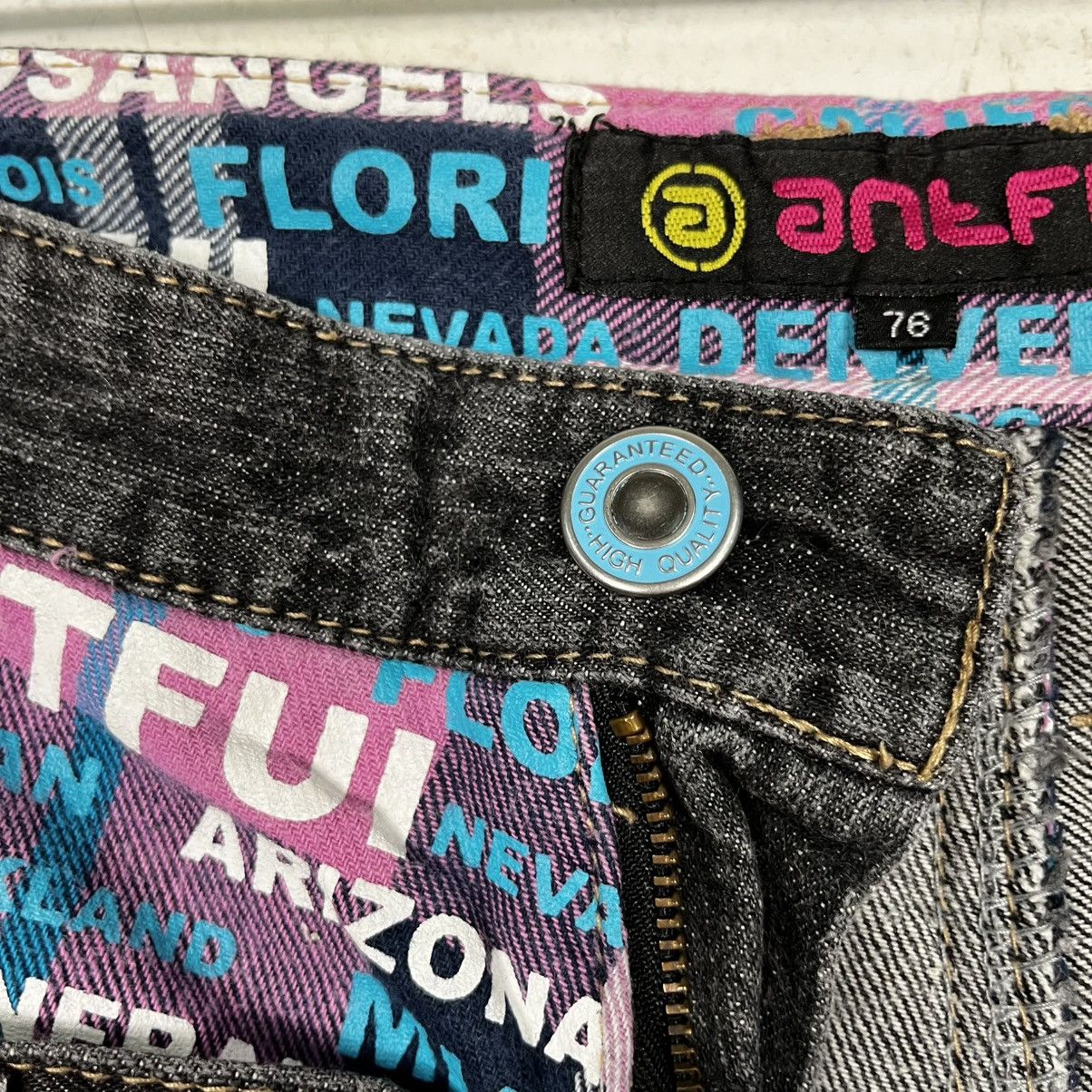 Japanese Brand Vintage Antful Double Waist Seditionaries Denim Jeans Size US 28 / EU 44 - 16 Thumbnail