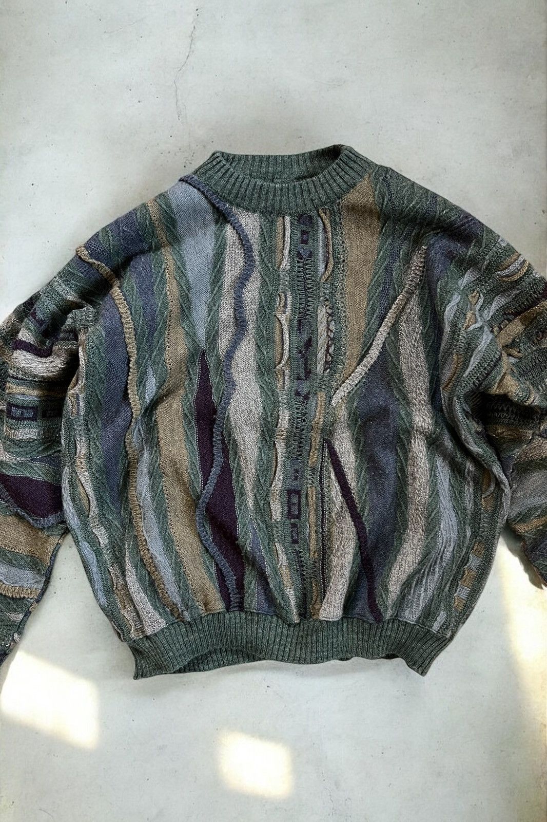 Vintage Kapital Coogi Vintage 90’s 80’s Knit chunky sweater Size US L / EU 52-54 / 3 - 3 Thumbnail