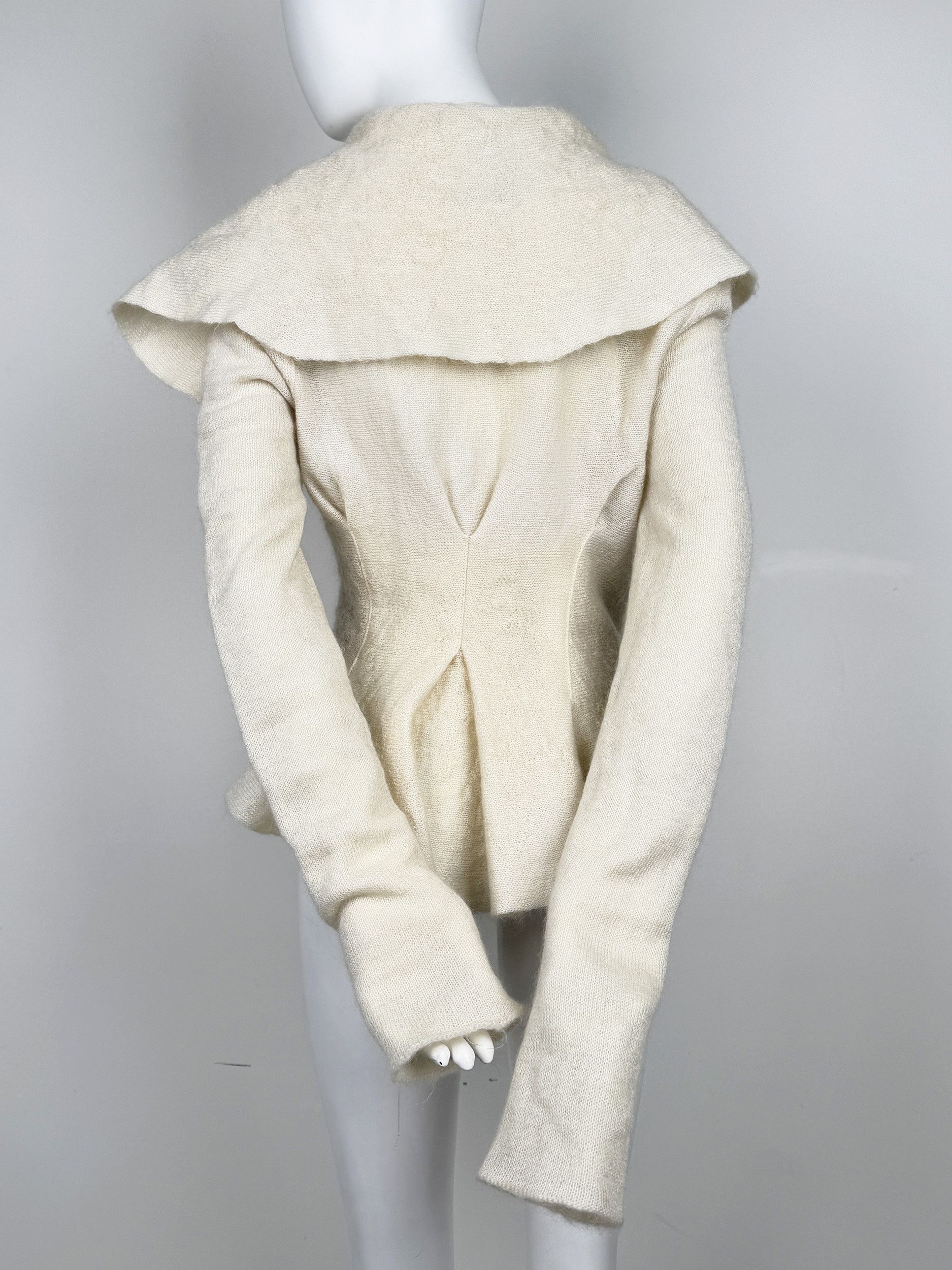 plein sud Plein Sud Vintage Mohair Wrap Jacket Top Knitted Cardigan Size M / US 6-8 / IT 42-44 - 5 Thumbnail