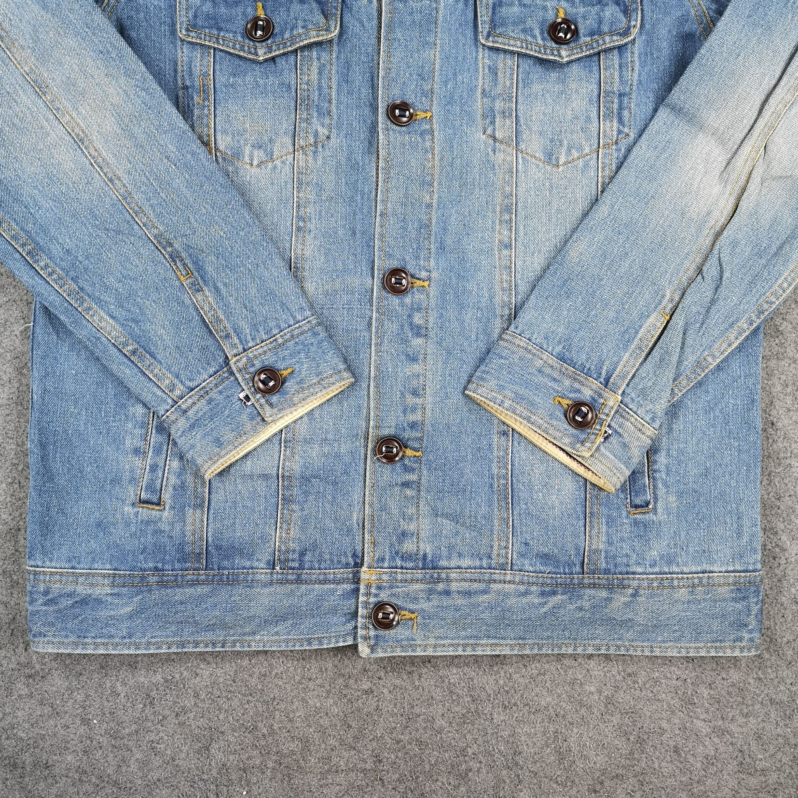 Japanese Brand Japanese Brand Sorridere Denim Trucker Jacket Size US L / EU 52-54 / 3 - 4 Thumbnail