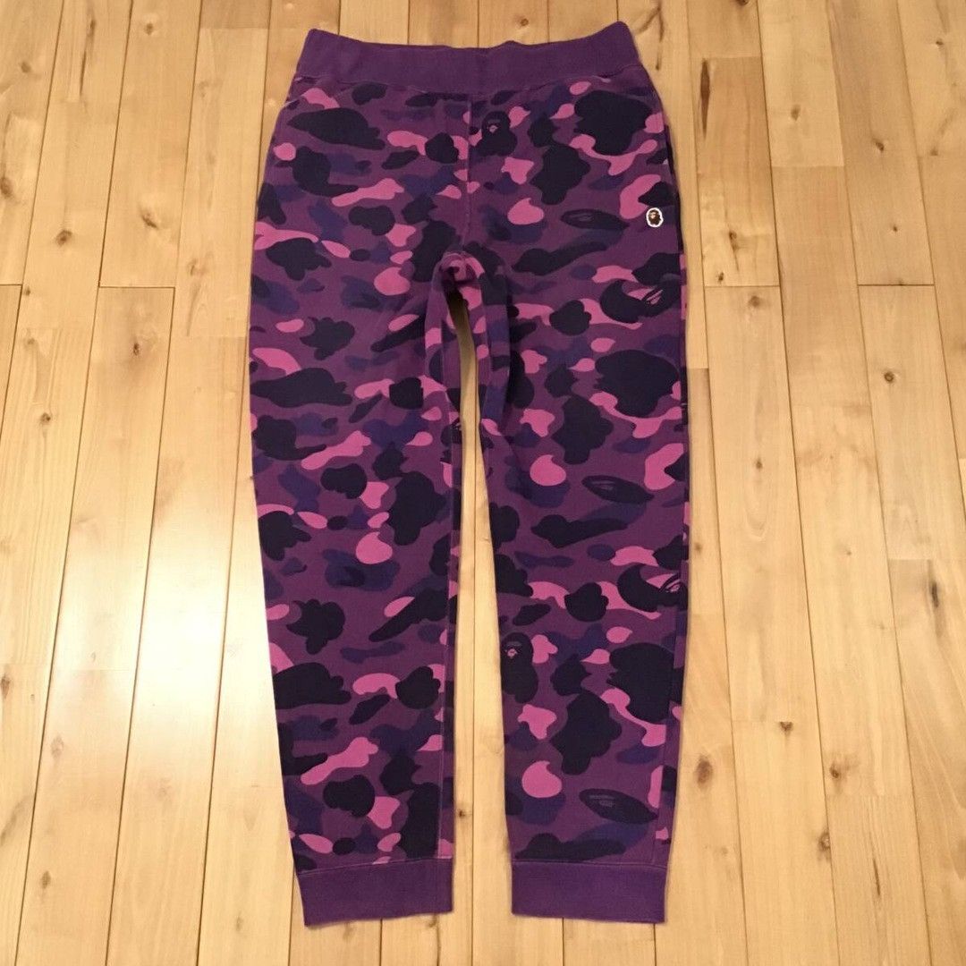Bape BAPE Purple camo sweat pants a bathing ape ★size XL Size US 36 / EU 52 - 1 Thumbnail