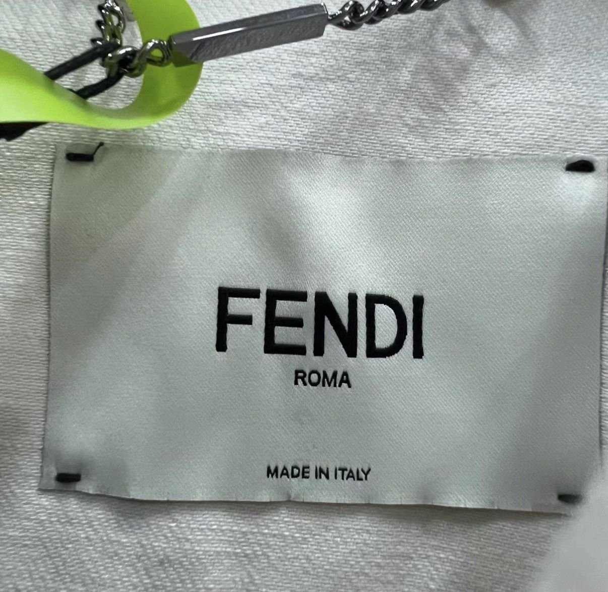 Fendi Fendi All-over FF Print Denim Jacket J41 Size XS / US 0-2 / IT 36-38 - 4 Thumbnail