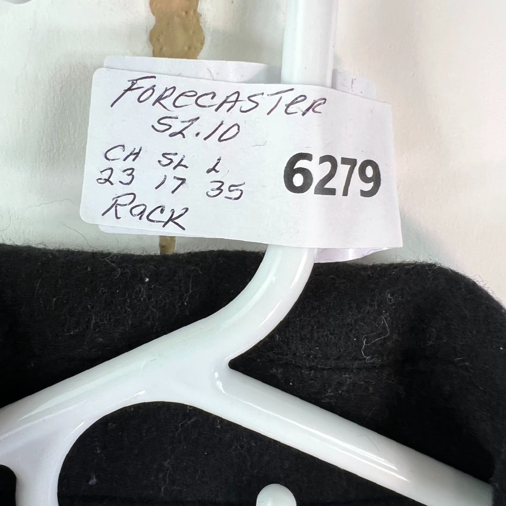 Vintage Forecaster of Boston Coat Women's Collared Long Sleeve Black Wool Trench Coat Size 10 Size L / US 10 / IT 46 - 7 Thumbnail