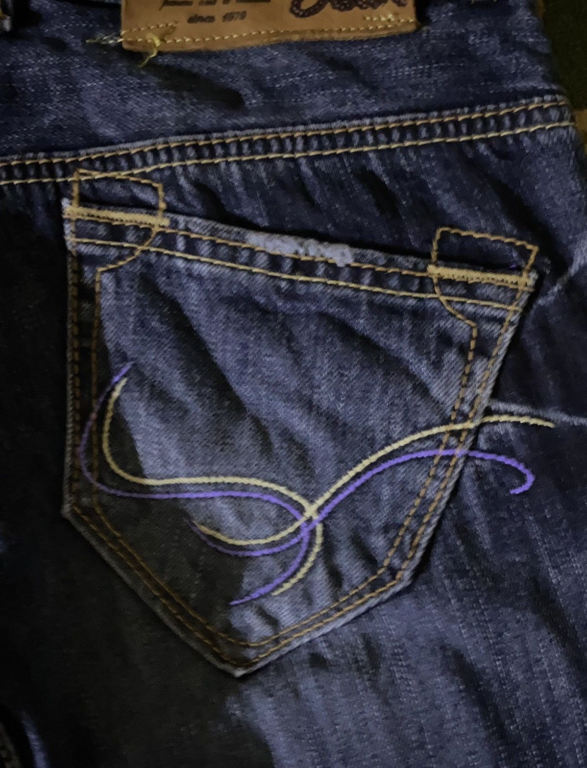 Edwin 🔥FLARE🔥🔥Something Edwin Vienus Jean Flare Denim Size US 27 - 4 Thumbnail