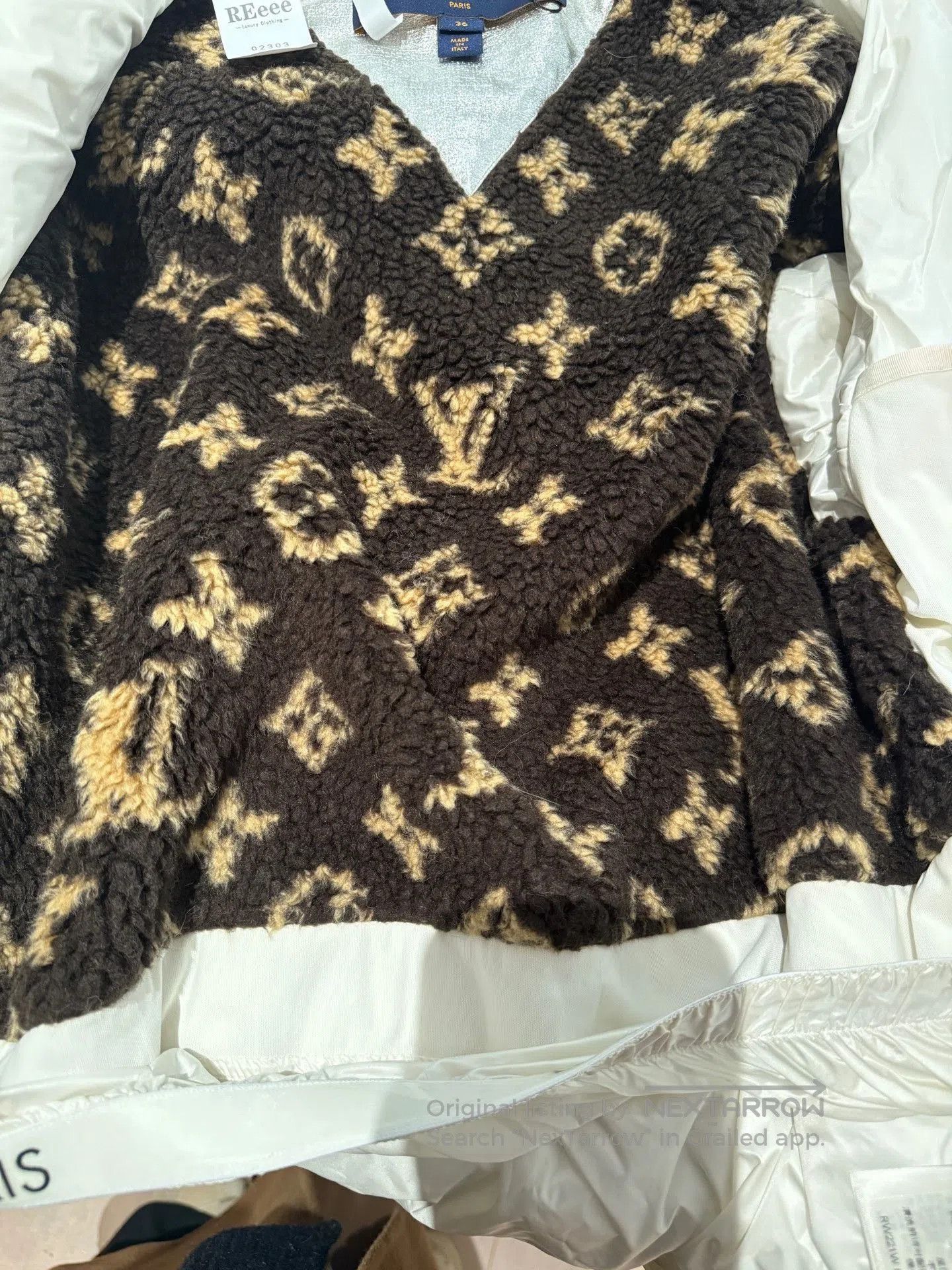 Louis Vuitton LV Monogram Hooded Ski Suit. Size XS / US 0-2 / IT 36-38 - 9 Thumbnail