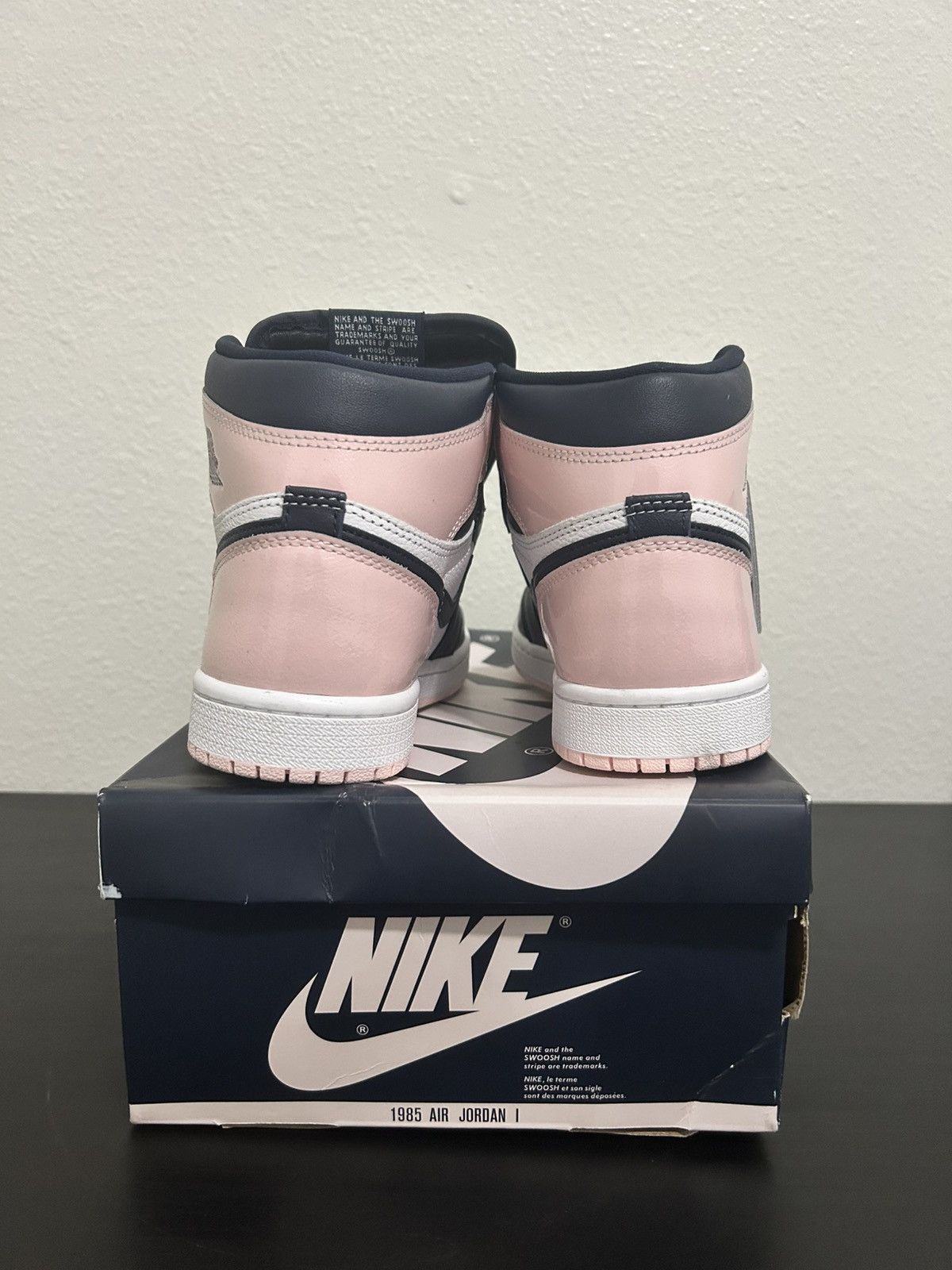 Jordan Brand × Nike Jordan 1 women’s Pink bubble Gum Size US 6.5 / IT 36.5 - 2 Thumbnail