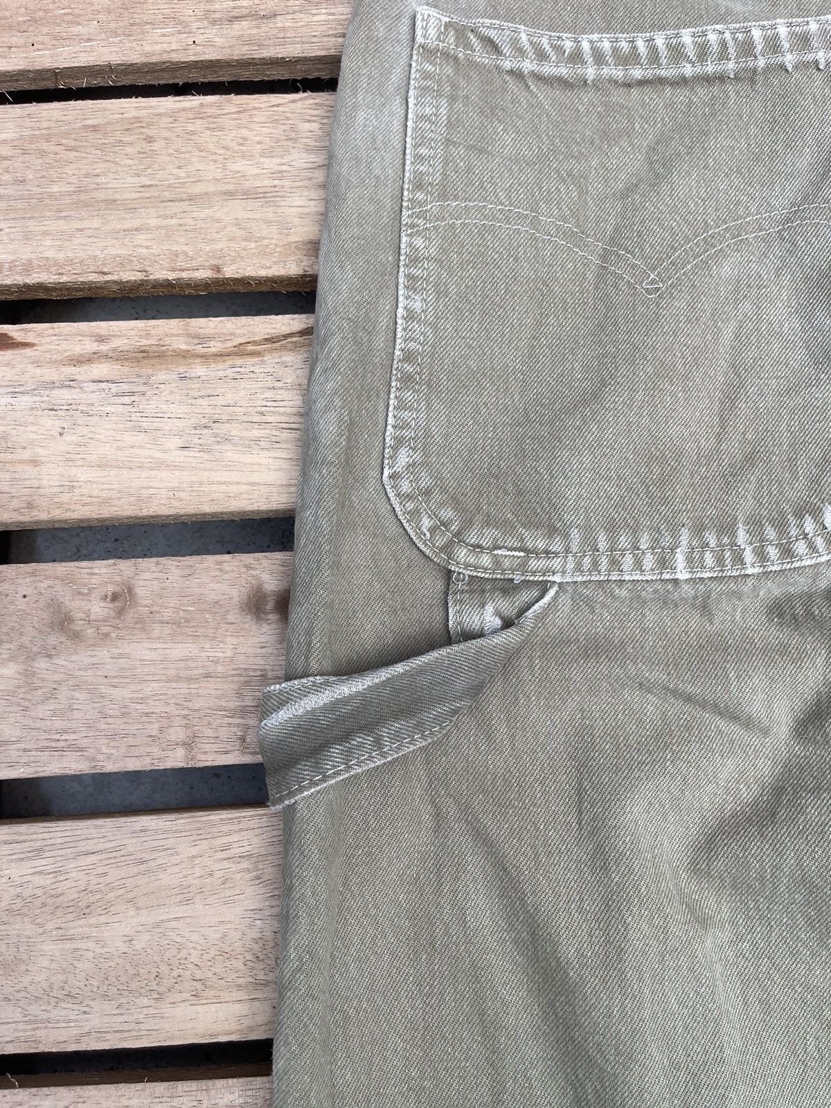 Levi's Vintage 90s Levis Carpenter Pants Size US 32 / EU 48 - 7 Thumbnail